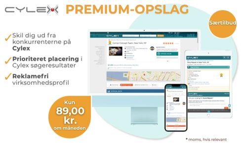 Cylex Premium-opføring